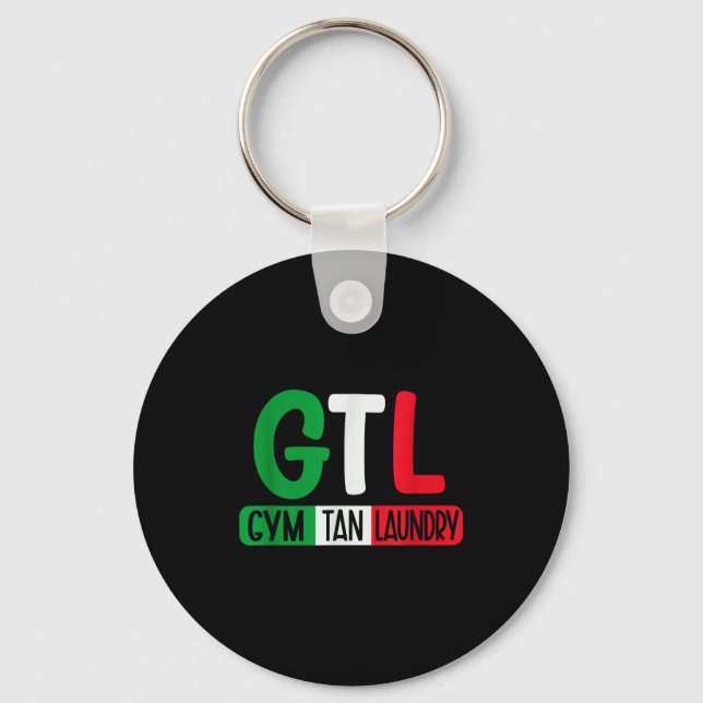Gym Tan Laundry Gtl New Jersey Garden Nj Shore Ita Key Ring (Front)