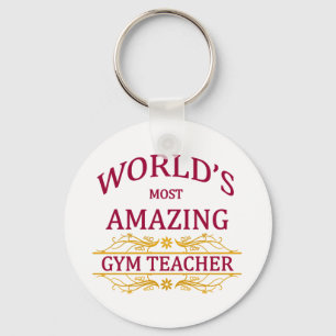 Gym Teacher Key Ring