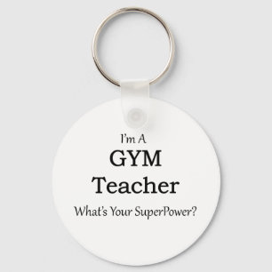 Gym Teacher Key Ring