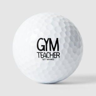 Gym Teacher Move Golf Balls
