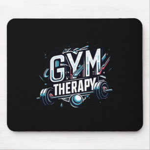 Gym Therapy Session - Bodybuilding Fitness Lifter  Mouse Mat