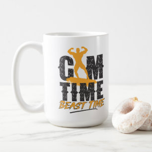 Gym Time Beast Time Coffee Mug