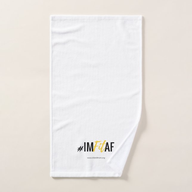 Gym Towel - #IMFitAF (Hand Towel)