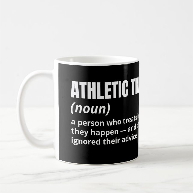 Gym Trainer Definition Mug – Athletic Trainer Gift (Left)