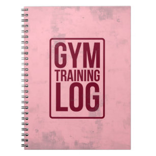 Gym Training Log Notebook