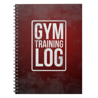 Gym Training Log Notebook