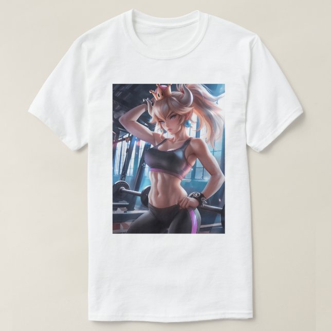 Gym Turtle Queen 46 T-Shirt (Design Front)