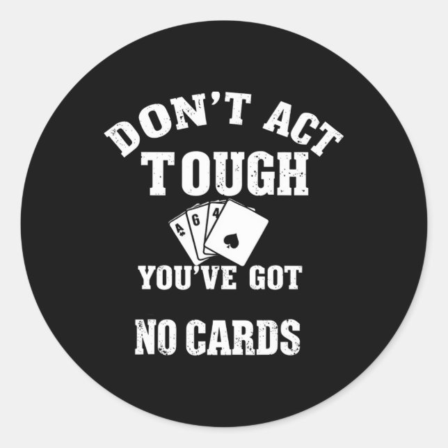 Gym Vintage  Classic Round Sticker (Front)