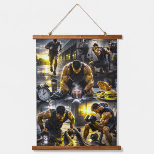 gym wall hangging tapestry