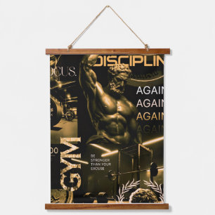gym wall hangging tapestry