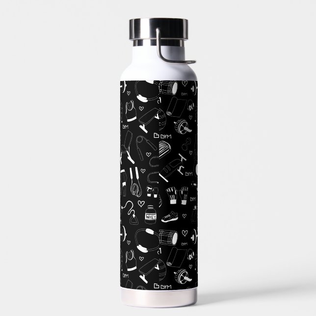gym water bottle  (Left)