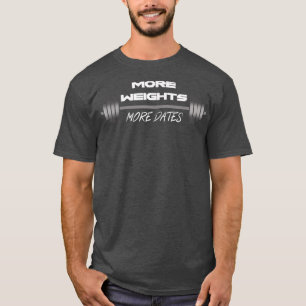 Gym Weight Eercise Bodybuilder Fitness Shark Worko T-Shirt