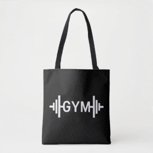 Gym Word Tote Bag