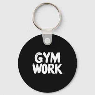 Gym Work Bodybuilding Fitness Workout Key Ring