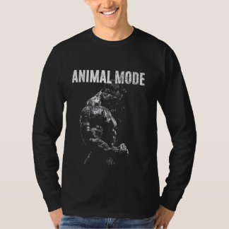 Gym Workout Bodybuilding Animal Mode 2 T-Shirt