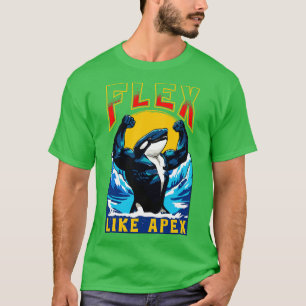 Gym Workout Fitness Orca Pun Men Women Funny Orce T-Shirt