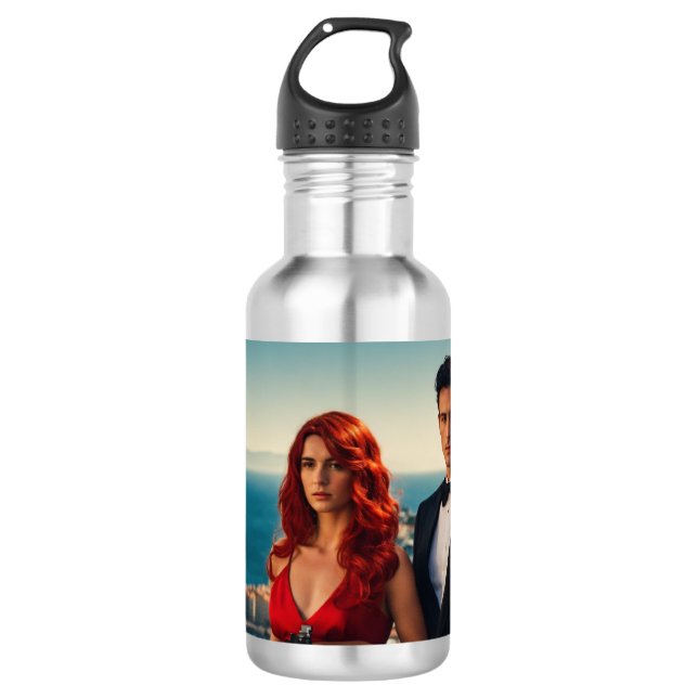#GymEssentialsWaterBottle 532 Ml Water Bottle (Front)