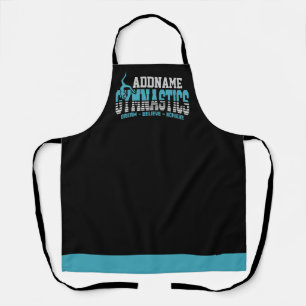 Gymnast ADD NAME Gymnastics Team Backbend Kickover Apron