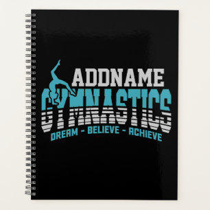 Gymnast ADD NAME Gymnastics Team Backbend Kickover Planner