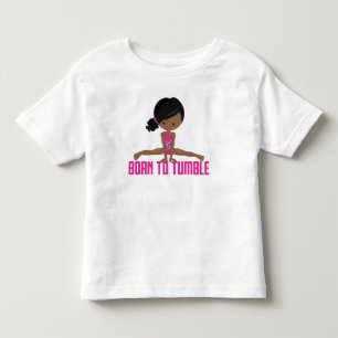 Gymnast- African American Toddler T-Shirt