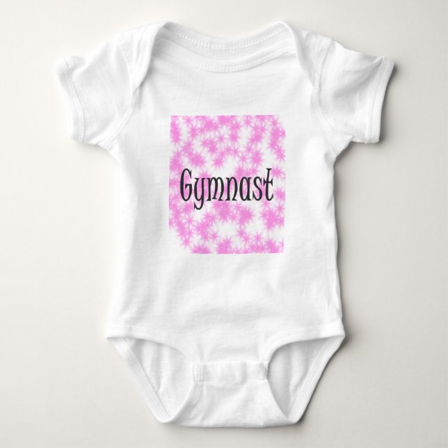 Gymnast Baby Bodysuit (Front)