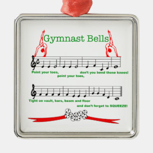Gymnast Bells Ornament