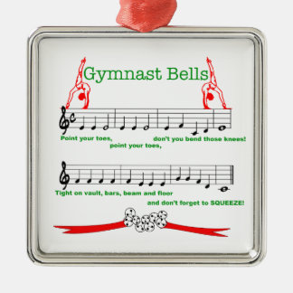 Gymnast Bells Ornament