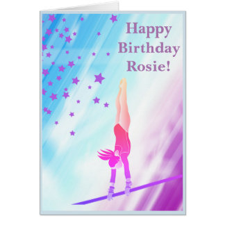 Gymnastics Cards &amp; Invitations | Zazzle.co.uk