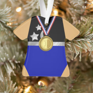 Gymnast Custom Leotard Colour Ornament