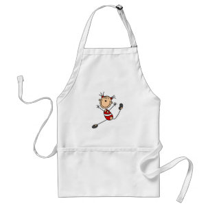 Gymnast Doing Routine Standard Apron