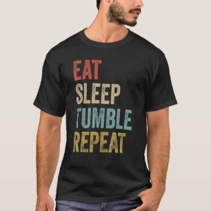 Gymnast Eat Sleep Tumble Repeat Gymnastics T-Shirt