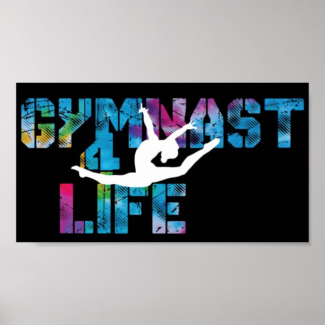 Gymnast for Life Custom Poster (Front)