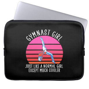 Gymnast Girl Laptop Sleeve