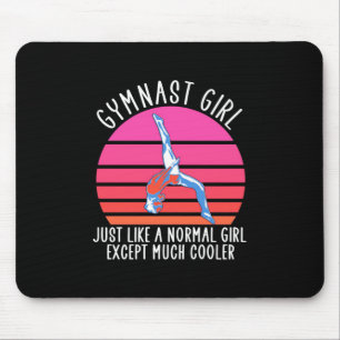 Gymnast Girl Mouse Mat