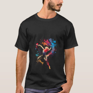 gymnast gymnastics colourful colour gymnastics coa T-Shirt