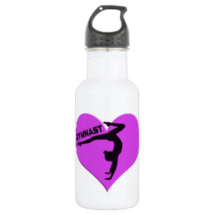 Gymnast Heart Handstand 532 Ml Water Bottle