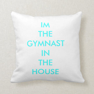 GYMNAST IN THE HOUSE CUSHION