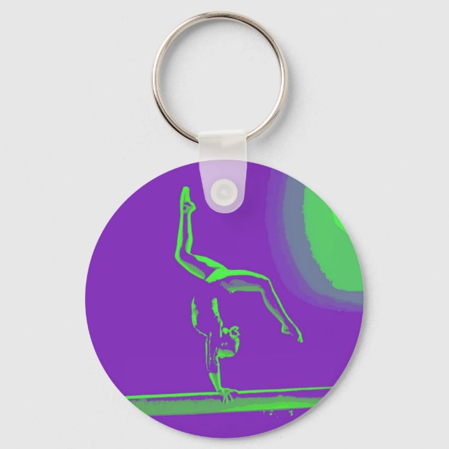 Gymnast key chain (Front)