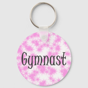 Gymnast Key Ring