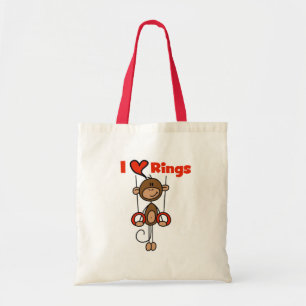 Gymnast Loves Rings Tshirts and Gifts Tote Bag