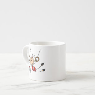 Gymnast on Rings Espresso Cup