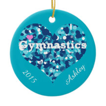 Gymnast ornament
