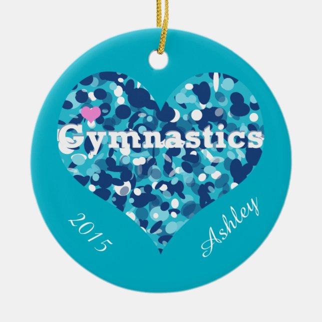 Gymnast ornament (Front)