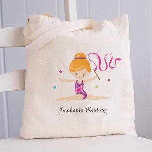 Gymnast - Personalised Red Hair Tote Bag