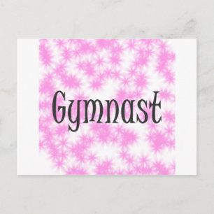 Gymnast Postcard