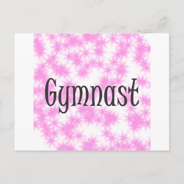 Gymnast Postcard (Front)
