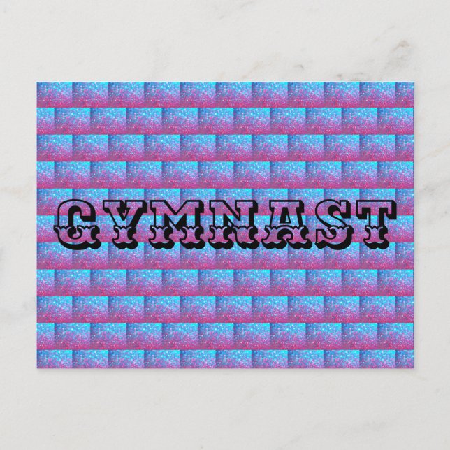 GYMNAST Postcard - Gymnastics Gift (Front)