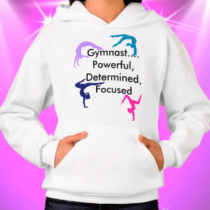 Gymnast... Powerful, Determined, Focused