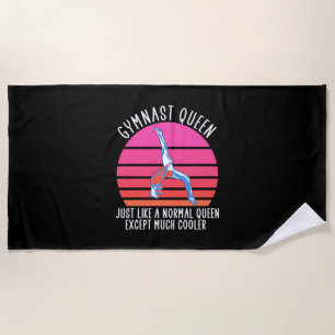 Gymnast Queen Beach Towel