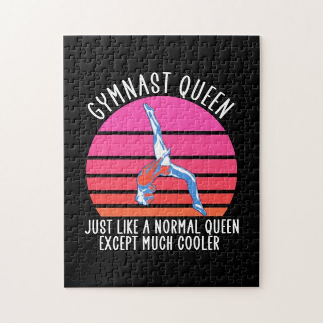 Gymnast Queen Jigsaw Puzzle (Vertical)